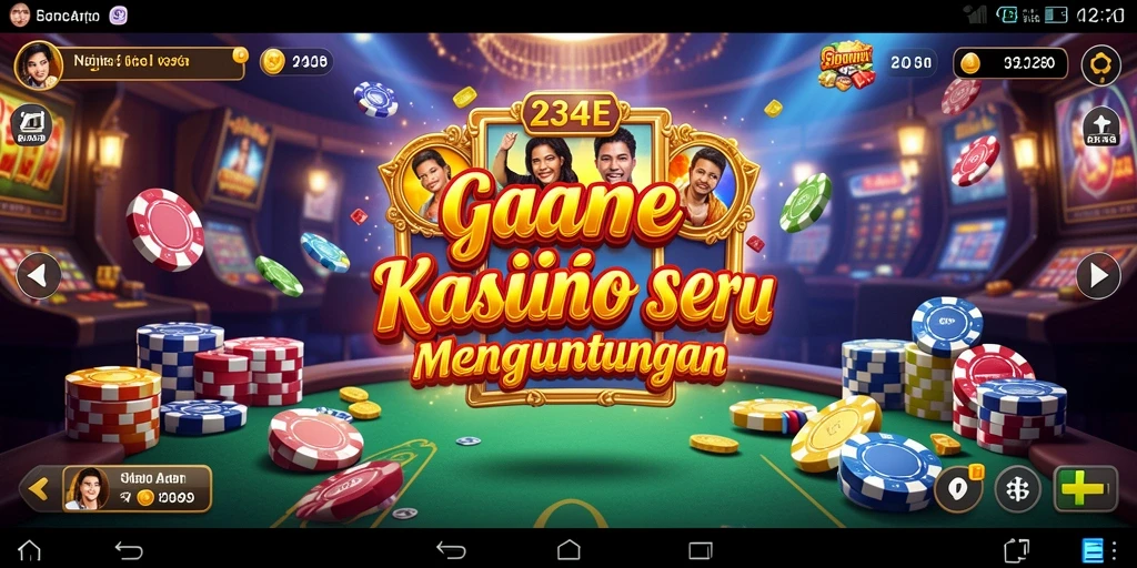 Tampilan gameplay Kasino yang menawan dan interaktif di 234E.