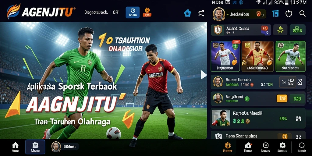 Tampilan antarmuka <strong>AGENJITU</strong> yang menarik dan mudah dinavigasi.