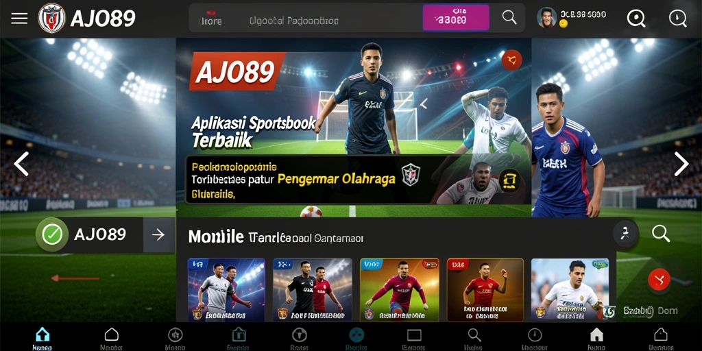 Tampilan gameplay AJO89 dengan fitur taruhan olahraga yang menarik.