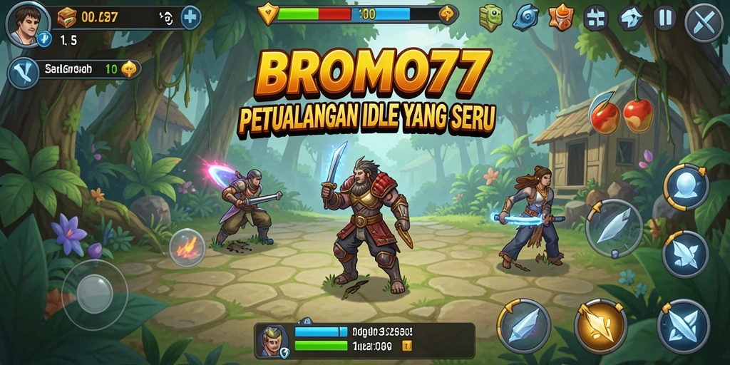 Tampilan gameplay BROMO77 yang seru dan interaktif.