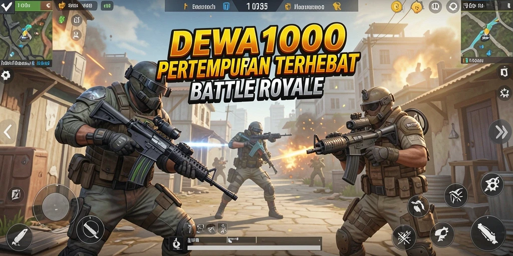 Gim Battle Royale yang menegangkan dengan gameplay seru.
