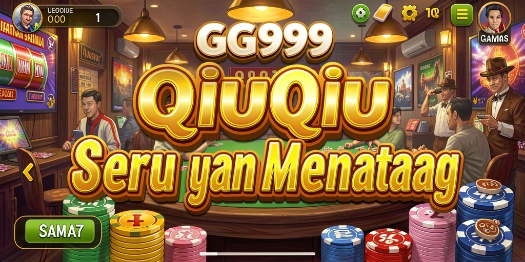 Tampilan gameplay seru dalam GG999 dengan aksi QiuQiu.
