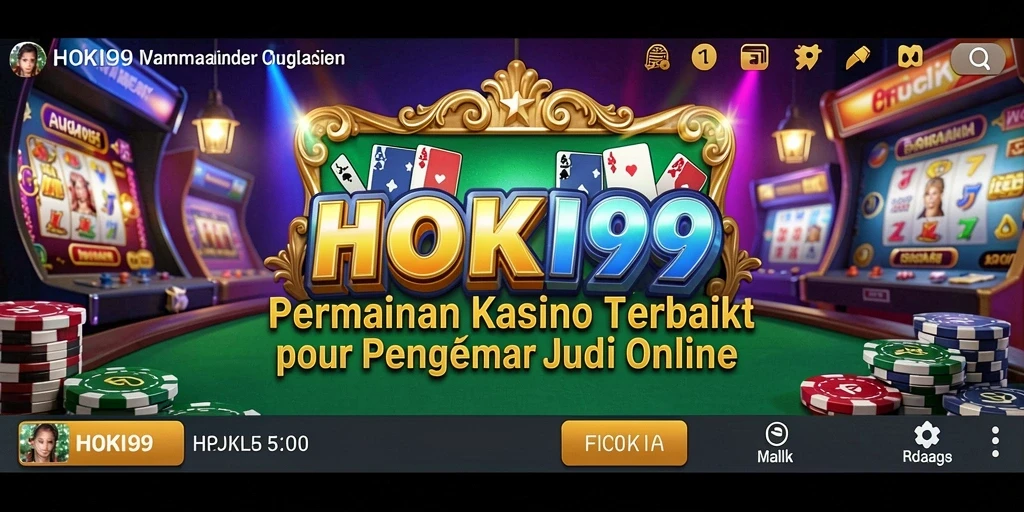 Tampilan gameplay HOKI99 yang memukau dengan berbagai permainan Kasino.