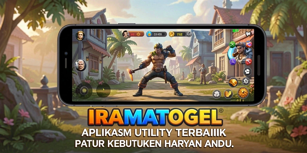 Tampilan antarmuka pengguna yang intuitif dari IRAMATOGEL.
