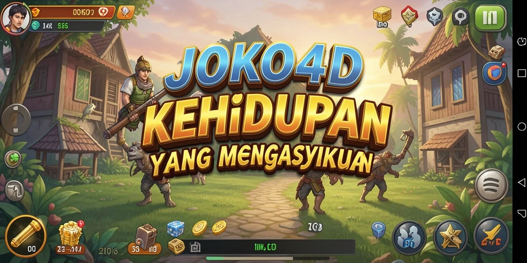 Screenshot gameplay <strong>JOKO4D</strong> yang menunjukkan aktivitas interaktif dan grafis menawan.