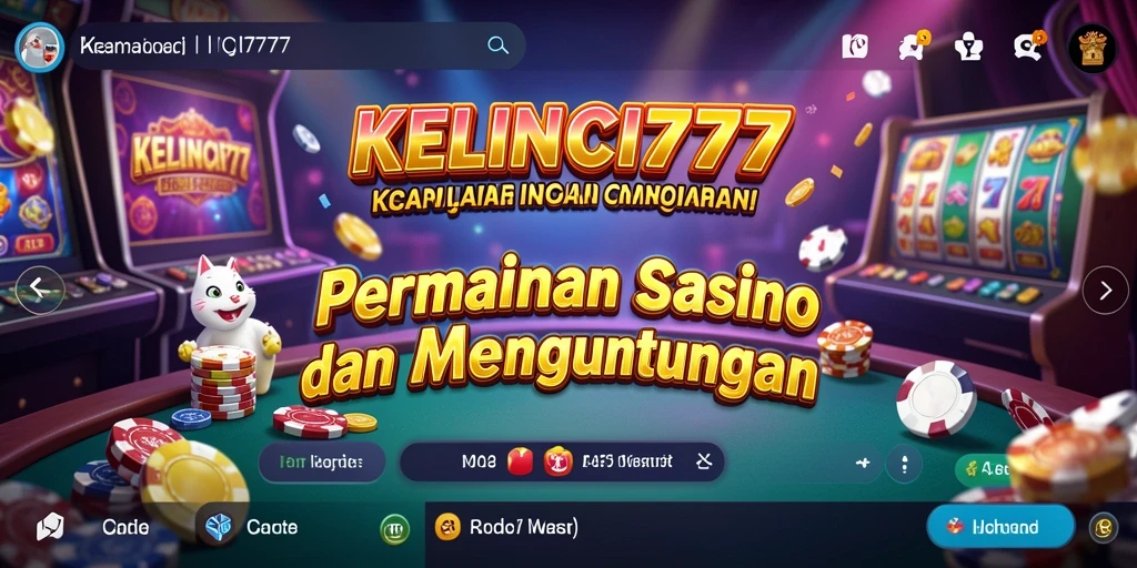Tangkapan layar dari gameplay seru KELINCI777 di Kasino.