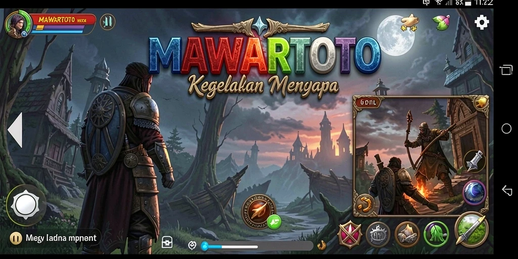 Tangkapan layar dari gameplay menegangkan MAWARTOTO.