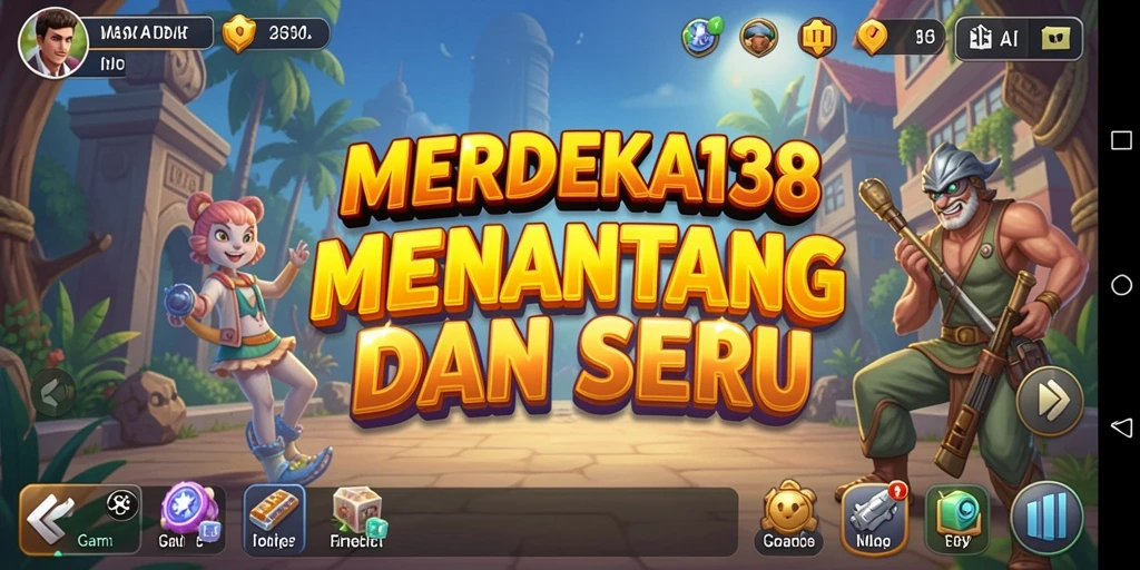 Screenshot gameplay menunjukkan momen seru di game Idle.