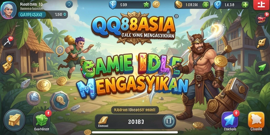 Tampilan gameplay QQ88ASIA yang unik dan menarik.