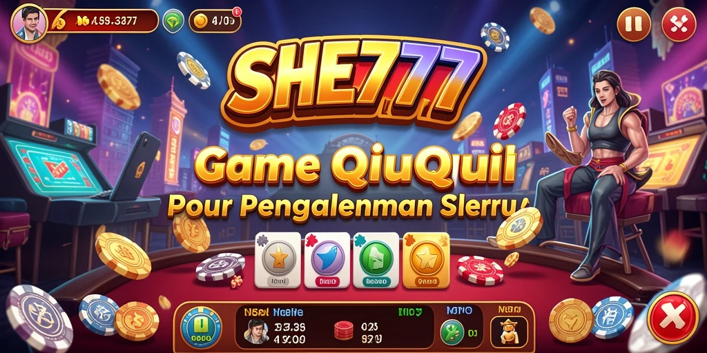 Screenshot gameplay menunjukkan serunya permainan QiuQiu.